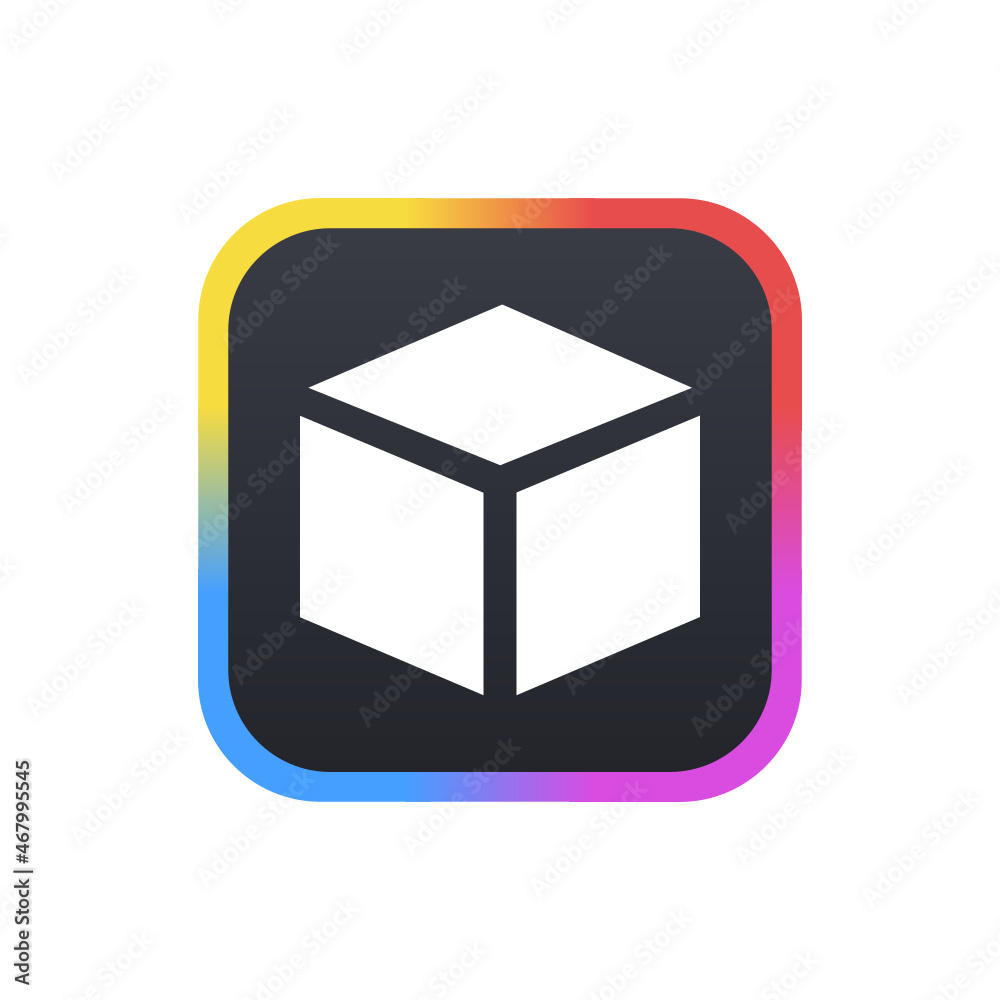 Cube - Sticker Cube - Sticker