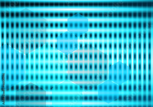Vector futuristic technology on a dark blue background.