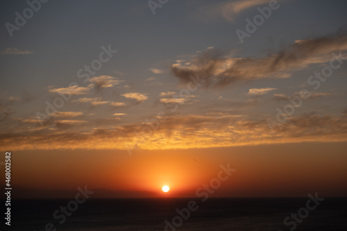 Sunrise on Anthony Quinn Bay, Rhodes, Greece