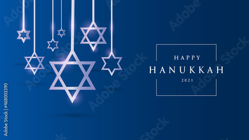 Happy Hanukkah Day Background Design