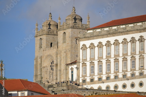 Fototapeta Naklejka Na Ścianę i Meble -  Porto, Portugal, historic, city, center, 