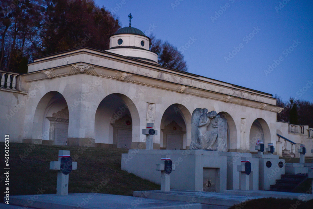Old European cemetery. Lychakiv. Lviv. Ukraine