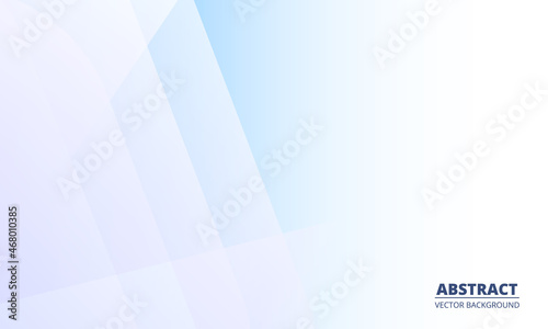 Light blue pastel colored abstract geometric presentation template background. Soft blue gradient abstract graphic design backdrop. Vector illustration.