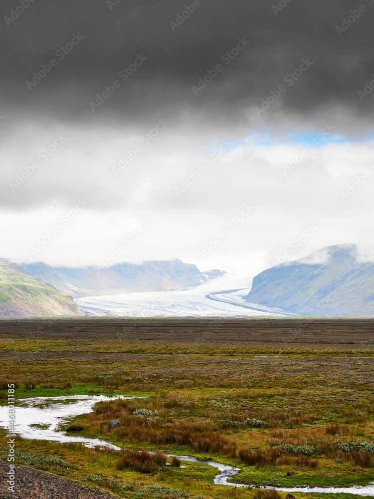 Fototapeta premium Parque natural de Islandia SVARTIFOSS