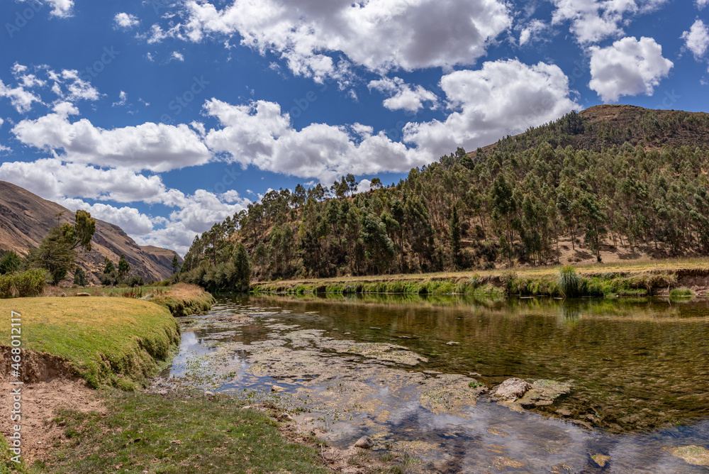 Fototapeta premium mountain river in the mountains
