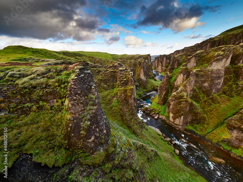 Cañon de Fjaðrárgljúfur Islandia