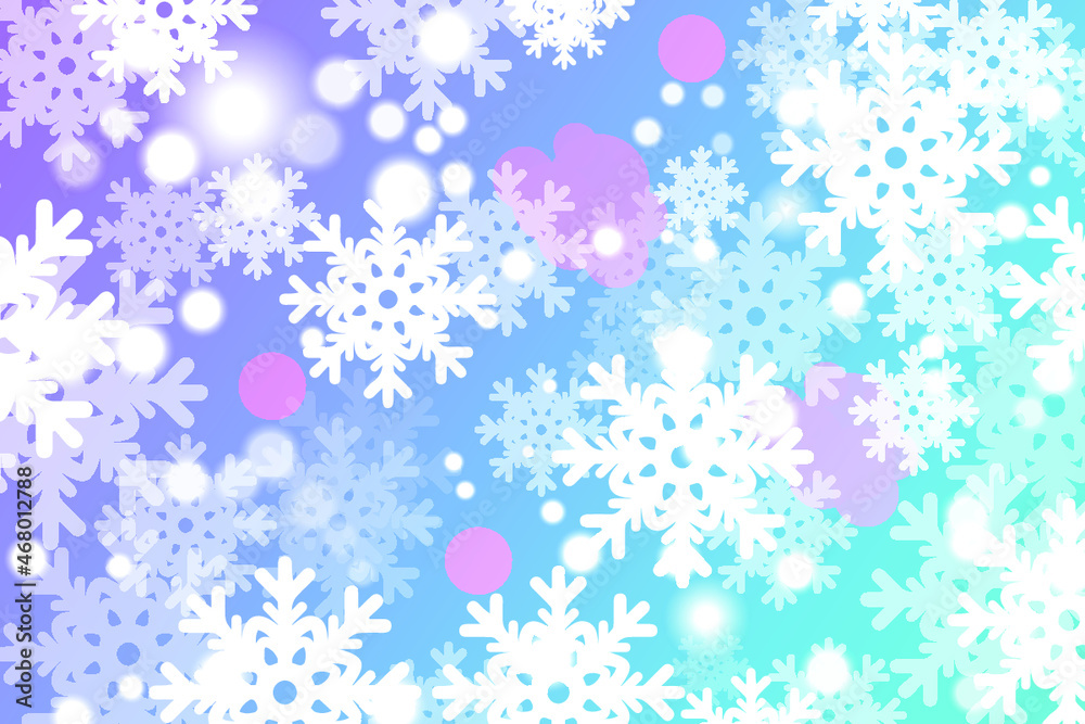 Snowflake background & Digital Paper Snowflake background & Digital Paper