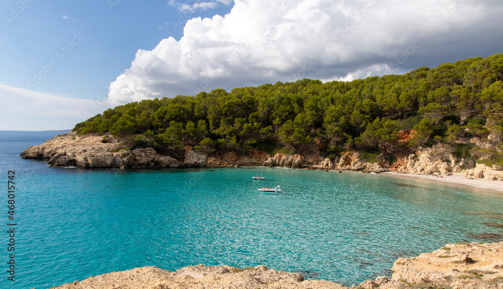 Fototapeta premium Cala excorxada, the most beautiful beach of Menorca