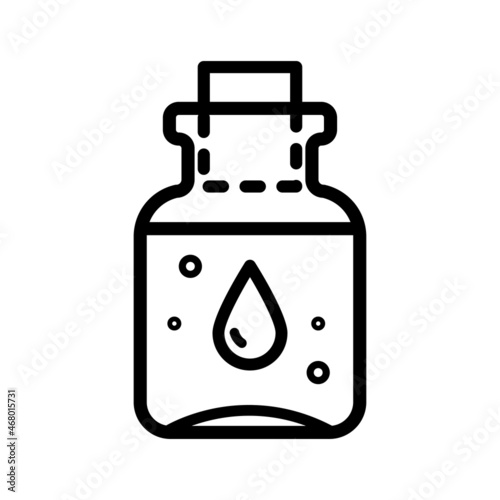 Aloe vera pixel perfect linear icon