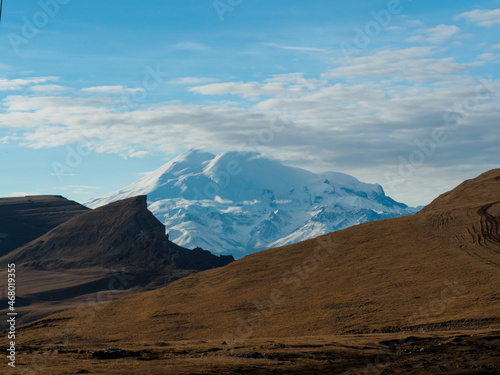 landscape with Elbrus