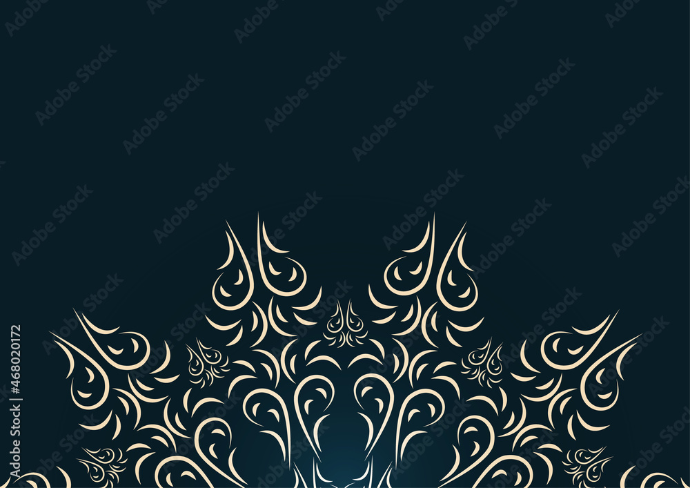 Luxury mandala background. Decorative round ornament. Oriental design. Yoga logos. Snowflake. Vector Luxury mandala background. Decorative round ornament. Oriental design. Yoga logos. Snowflake. Vector