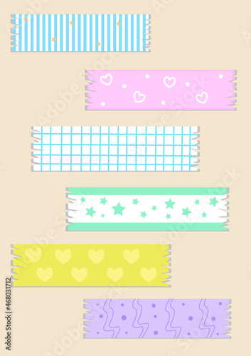 цветные полоски ленты паттерн colored strips of ribbon pattern элементы elements скрапбукинг scrapbooking