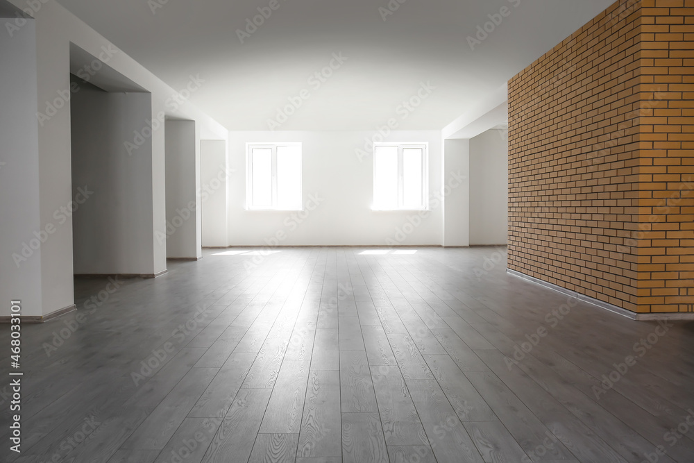 Fototapeta premium View of big empty office