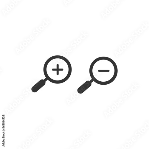 Magnifying glass increase a...