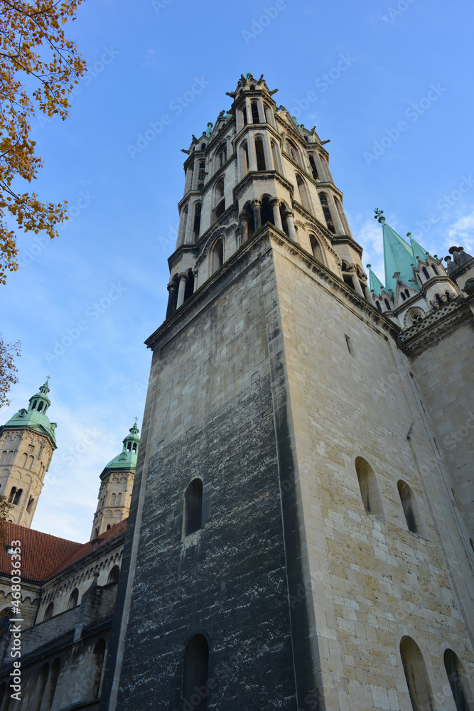 Naumburg, Germany cathedral towers - unesco heritage