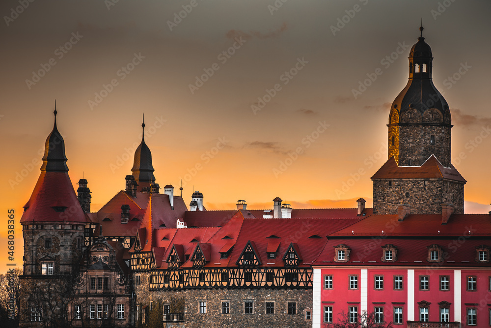 Obraz premium Beautiful Medieval Castle in Poland.