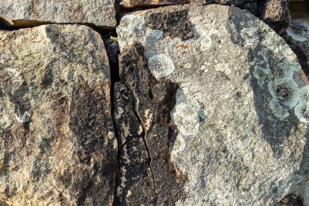 Group of rocks held together only by their own weight Group of rocks held together only by their own weight