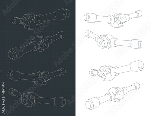 Universal joint blueprints