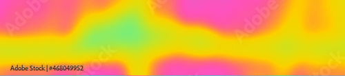 abstract blur green, yellow and pink colors background for design