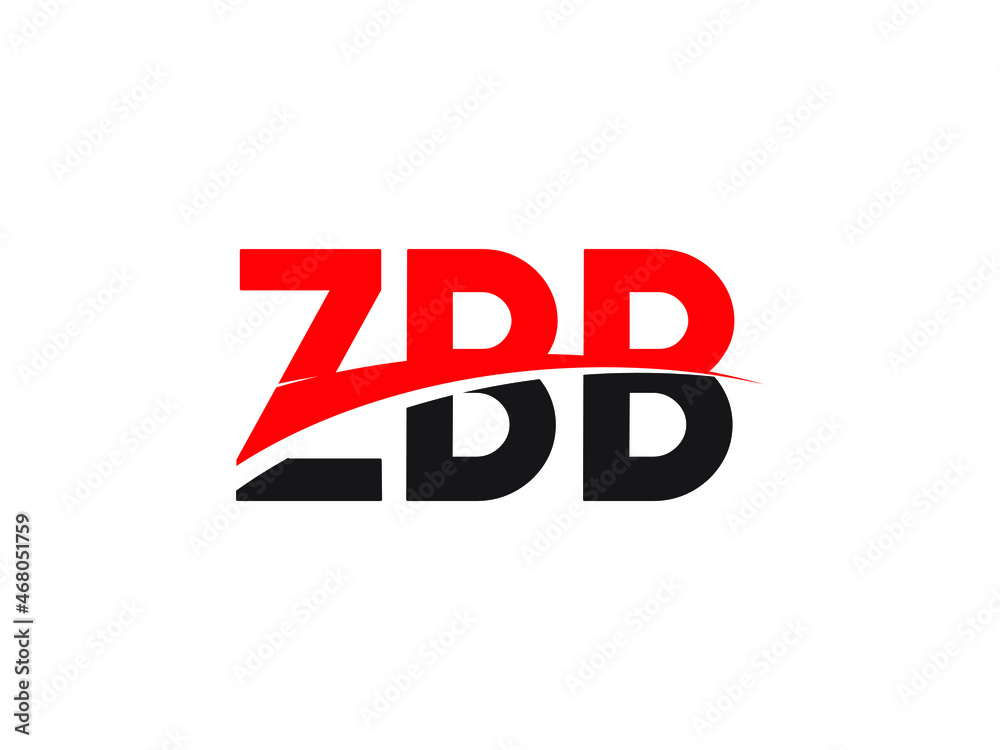 ZBB Letter Initial Logo Design Vector Illustration ZBB Letter Initial Logo Design Vector Illustration
