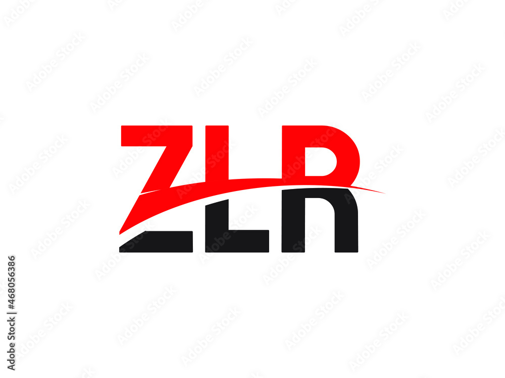 ZLR Letter Initial Logo Design Vector Illustration