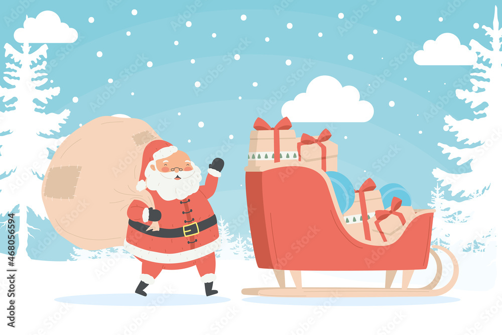 nice santa design nice santa design