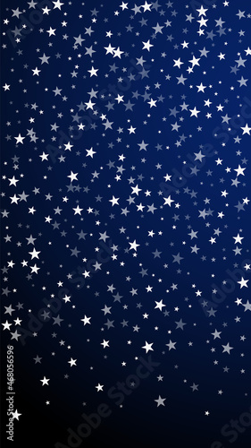 Random falling stars Christmas background. Subtle