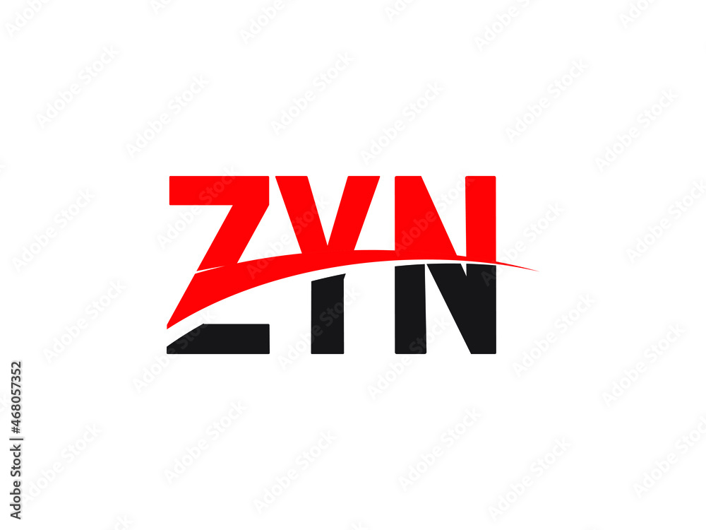 ZYN Letter Initial Logo Design Vector Illustration ZYN Letter Initial Logo Design Vector Illustration