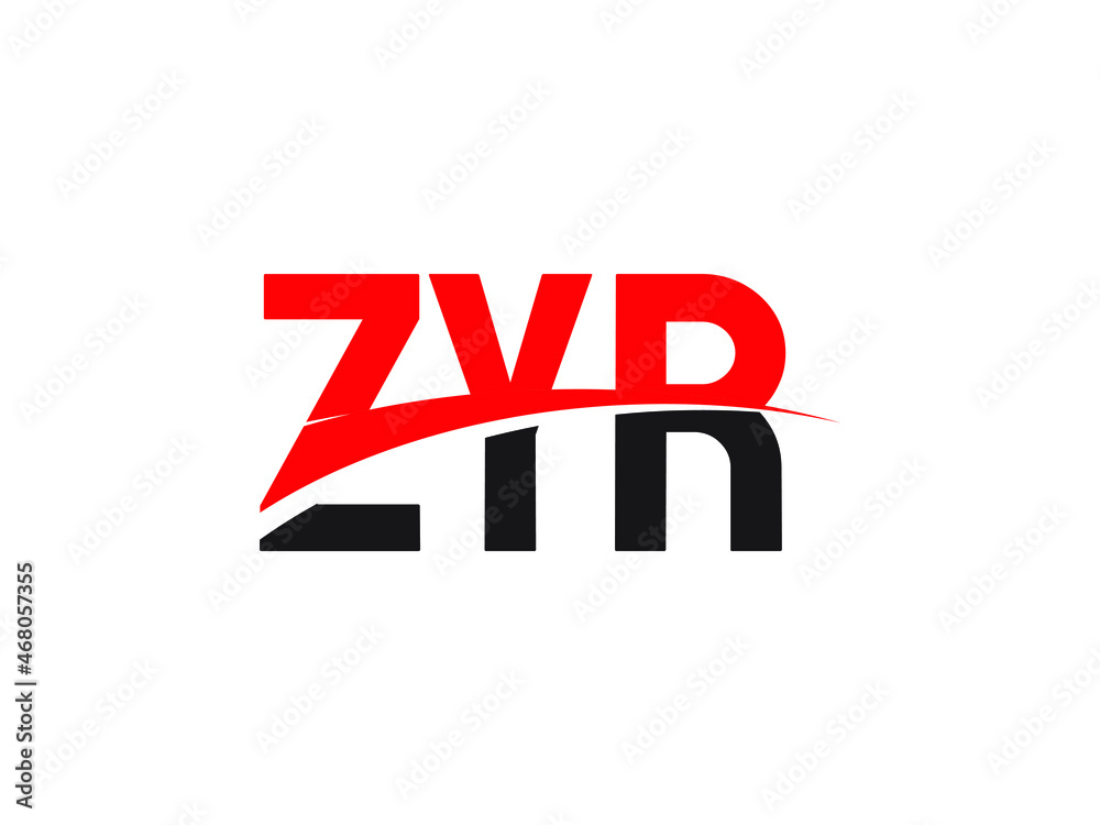 Obraz premium ZYR Letter Initial Logo Design Vector Illustration
