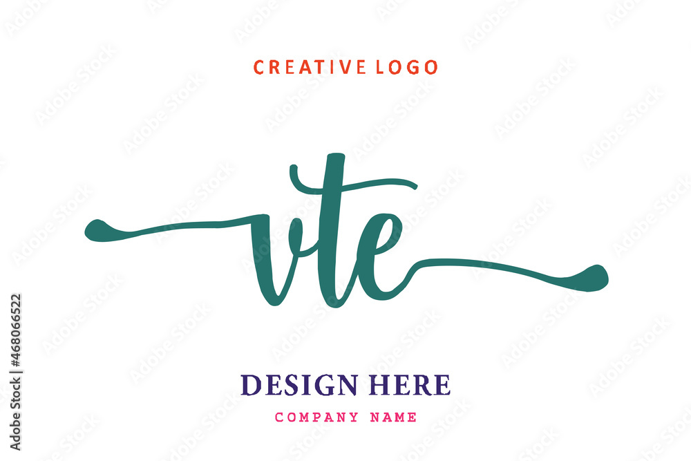 VTE lettering logo is simple, easy to understand and authoritative VTE lettering logo is simple, easy to understand and authoritative