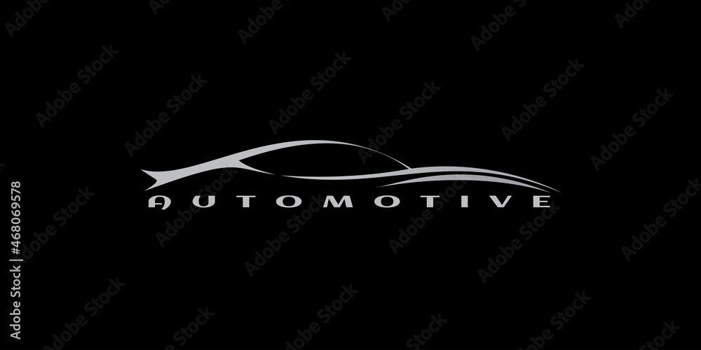Car logo icon illustration. Elegant design. Super car