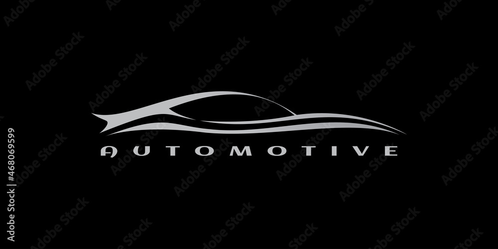 Car logo icon illustration. Elegant design. Super car