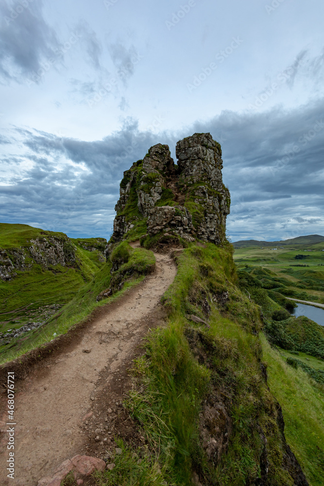 The Fairy Glen is a unique and unusual landscape, a geological wonder on the Isle of Skye.