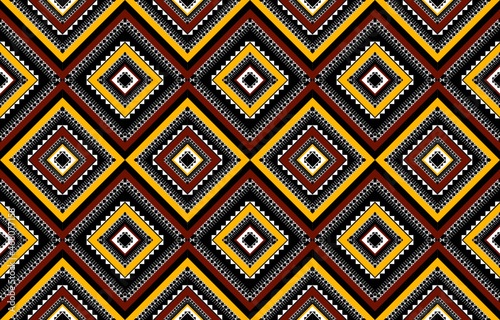 Wallpaper Mural Ethnic seamless pattern. Traditional tribal style. Design for background,illustration,texture,fabric,wallpaper. Torontodigital.ca
