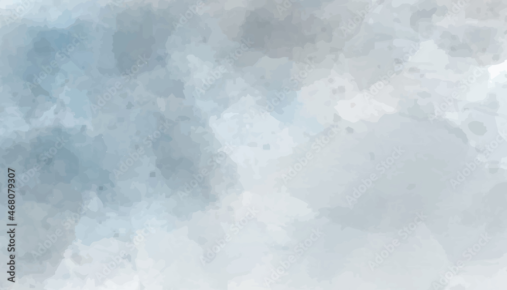 White gray background with soft watercolor texture

