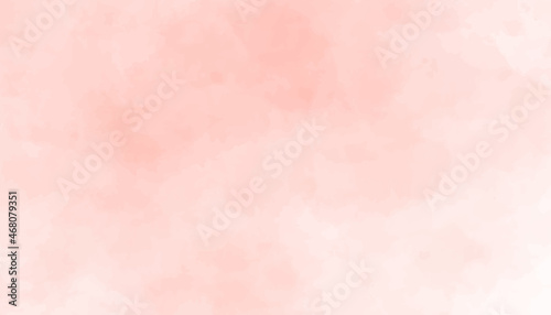Soft Pink watercolor background for your design, watercolor background concept for banner, poster, vCard, invitation letter vector. 