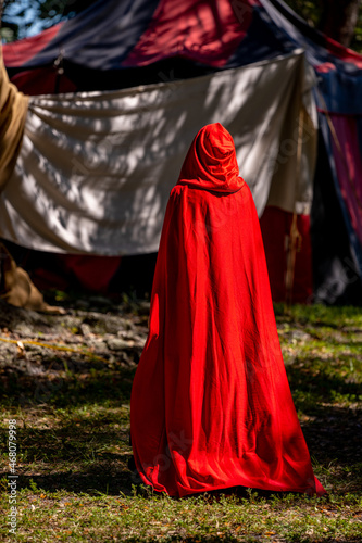 Little red riding hood costume at Camelot Days Medieval Festival TY Park Hollywood FL