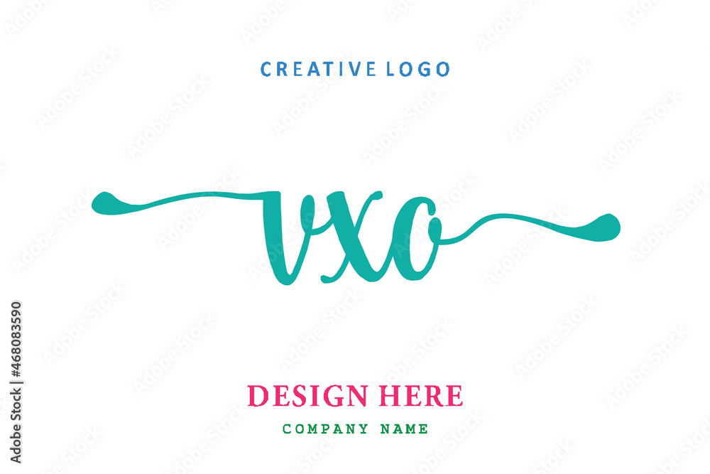 VXO lettering logo is simple, easy to understand and authoritative VXO lettering logo is simple, easy to understand and authoritative