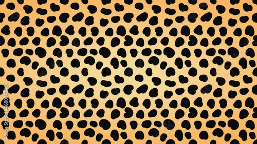 Seamless cheetah skin pattern vector illustration. Animal skin pattern. Jaguar spot pattern, leopard skin pattern, cougar skin vector. For any graphic design use, wallpaper, fabric or textile, and rug