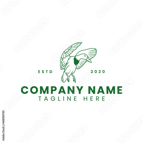 duck logo design, farm logo idea