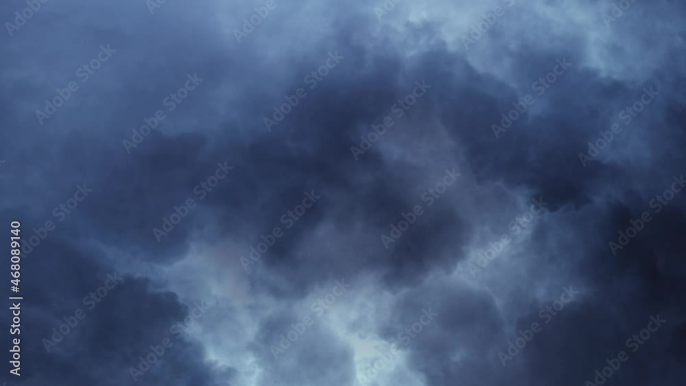 timelapse of thunderstorm in the clouds with flashes moving in the sky timelapse of thunderstorm in the clouds with flashes moving in the sky