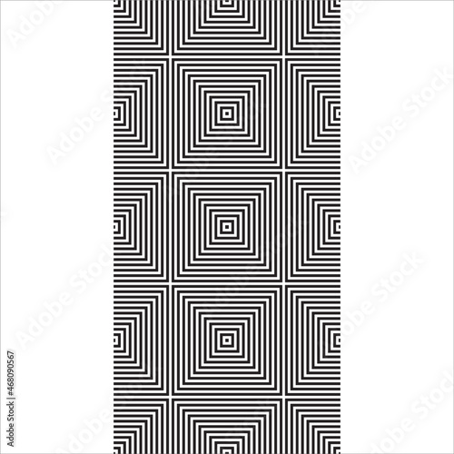 Lines Motif Pattern. Contemporary Decoration for Interior, Exterior, Carpet, Textile, Garment, Cloth, Silk, Tile, Plastic, Paper, Wrapping, Wallpaper, Pillow, Sofa, Background, Ect. Vector