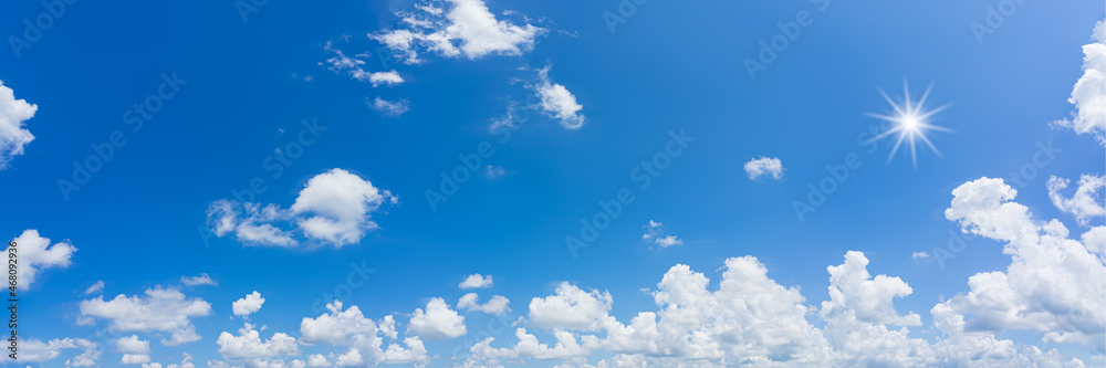 Beautiful panorama blue sky and clouds with daylight natural background. Beautiful panorama blue sky and clouds with daylight natural background.