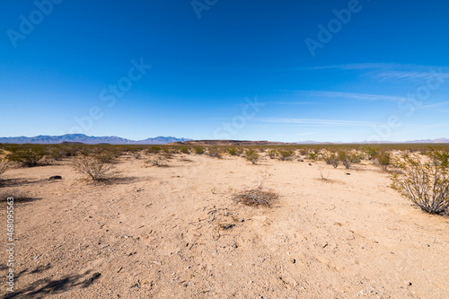 The Mojave Desert near needles  California. 