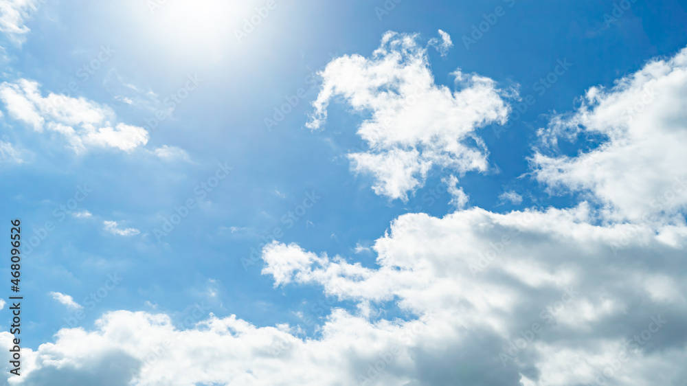 Obraz premium 青空・雲