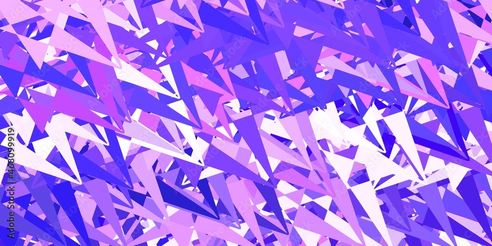Light blue, red vector pattern with polygonal shapes. Light blue, red vector pattern with polygonal shapes.