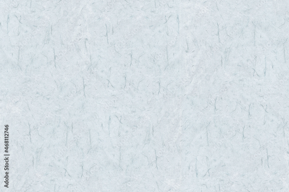 Naklejka premium 水色のざらざらとした和紙の背景テクスチャ