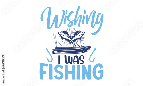Hand Drawn Typography Poster, Silicone Fishing Bait and Sinker,  Fishing Typography with Hook, Fishing quote lettering typography