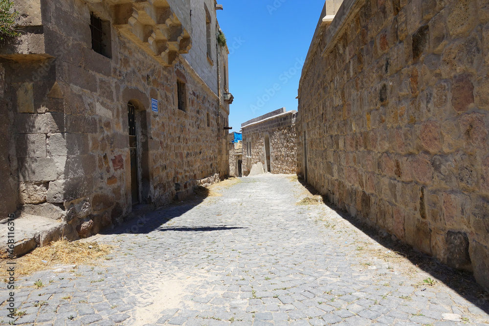 Nevsehir Castle in Turkey, historical castle Nevsehir Castle in Turkey, historical castle