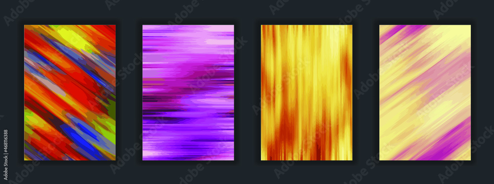Colorful blur background texture. Abstract art design for your design project. Modern liquid flow style illustration 
